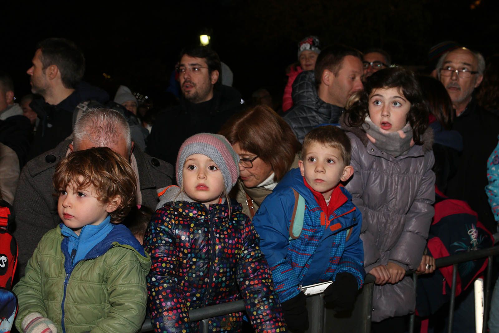 Encesa de les llums de Nadal. Foto: Lali Álvarez