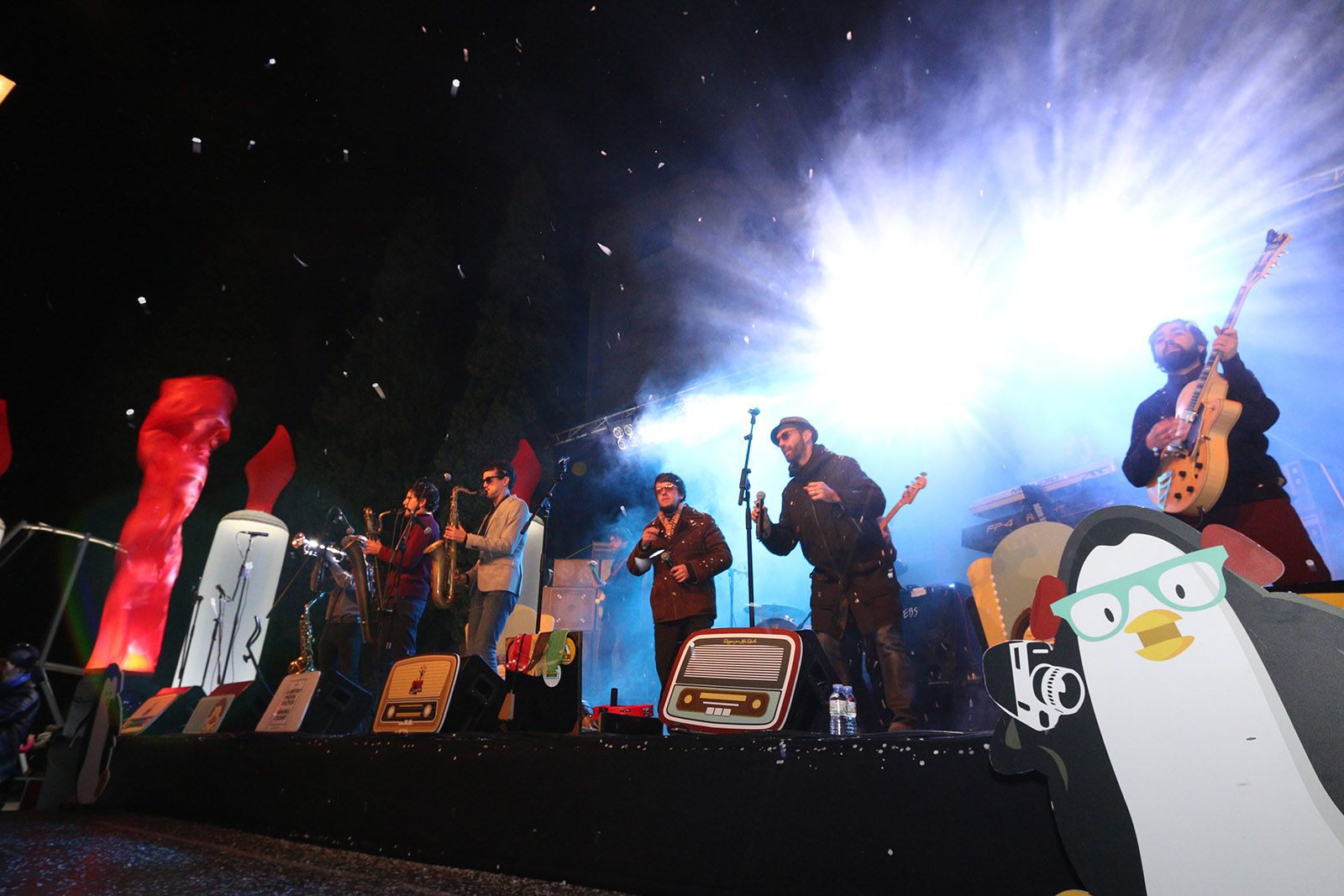 Encesa de les llums de Nadal. Foto: Lali Álvarez