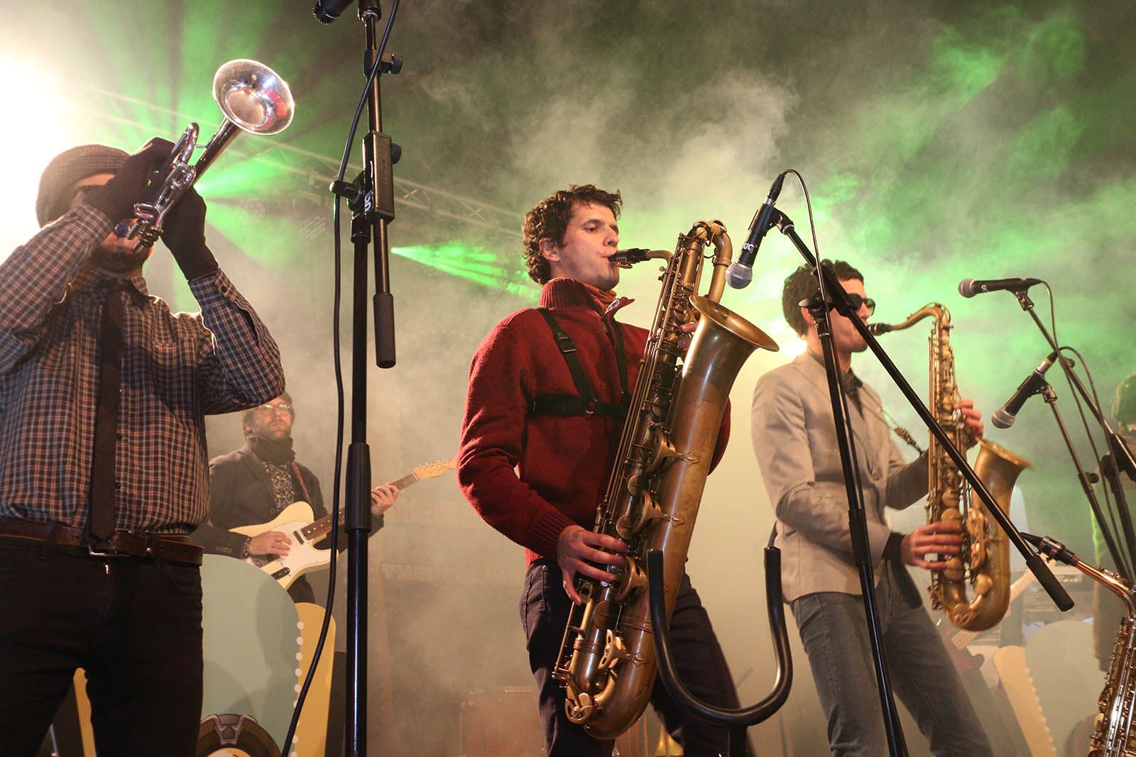 Encesa de les llums de Nadal. Foto: Lali Álvarez