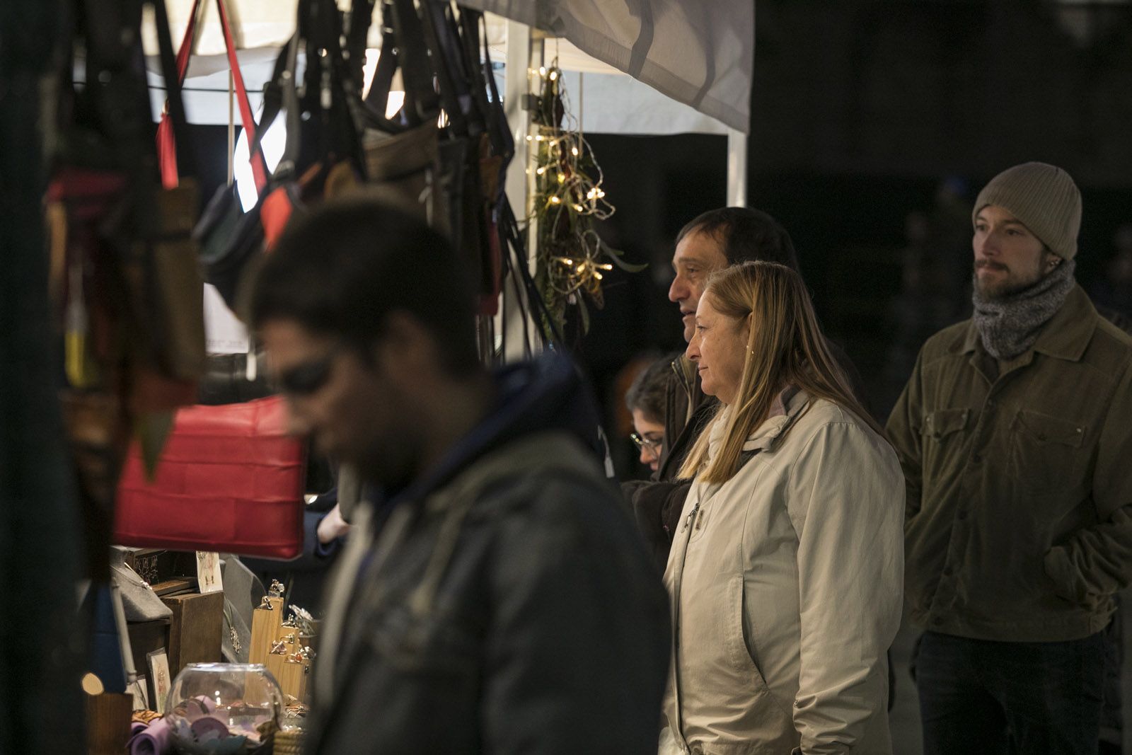 Així es prepara Sant Cugat pel Nadal. FOTO: Lali Puig