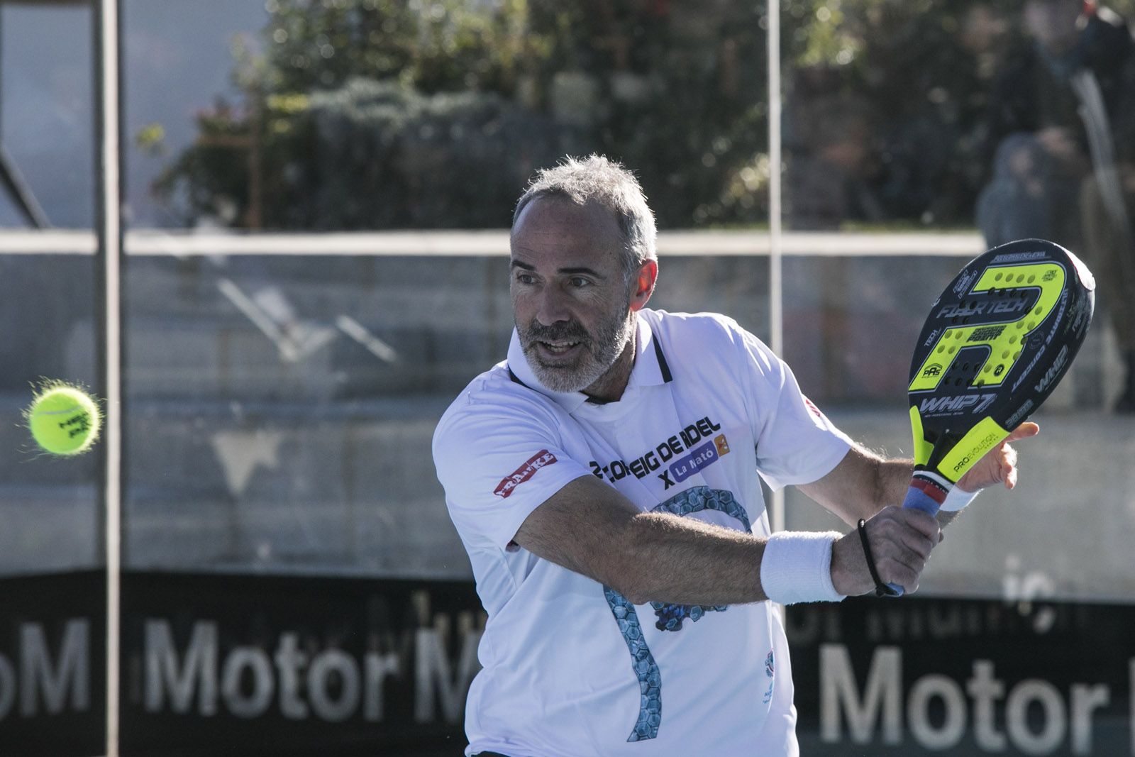 Torneig de pàdel per la Marató de TV3 a l’Augusta Padel. FOTO: Lali Puig