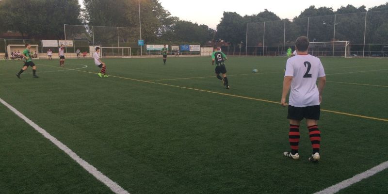 Final del segon Torneig Centenari Junior FC Amateurs Sant Cugat CFU Mira-sol Baco de futbol. FOTO: Àlex López Puig