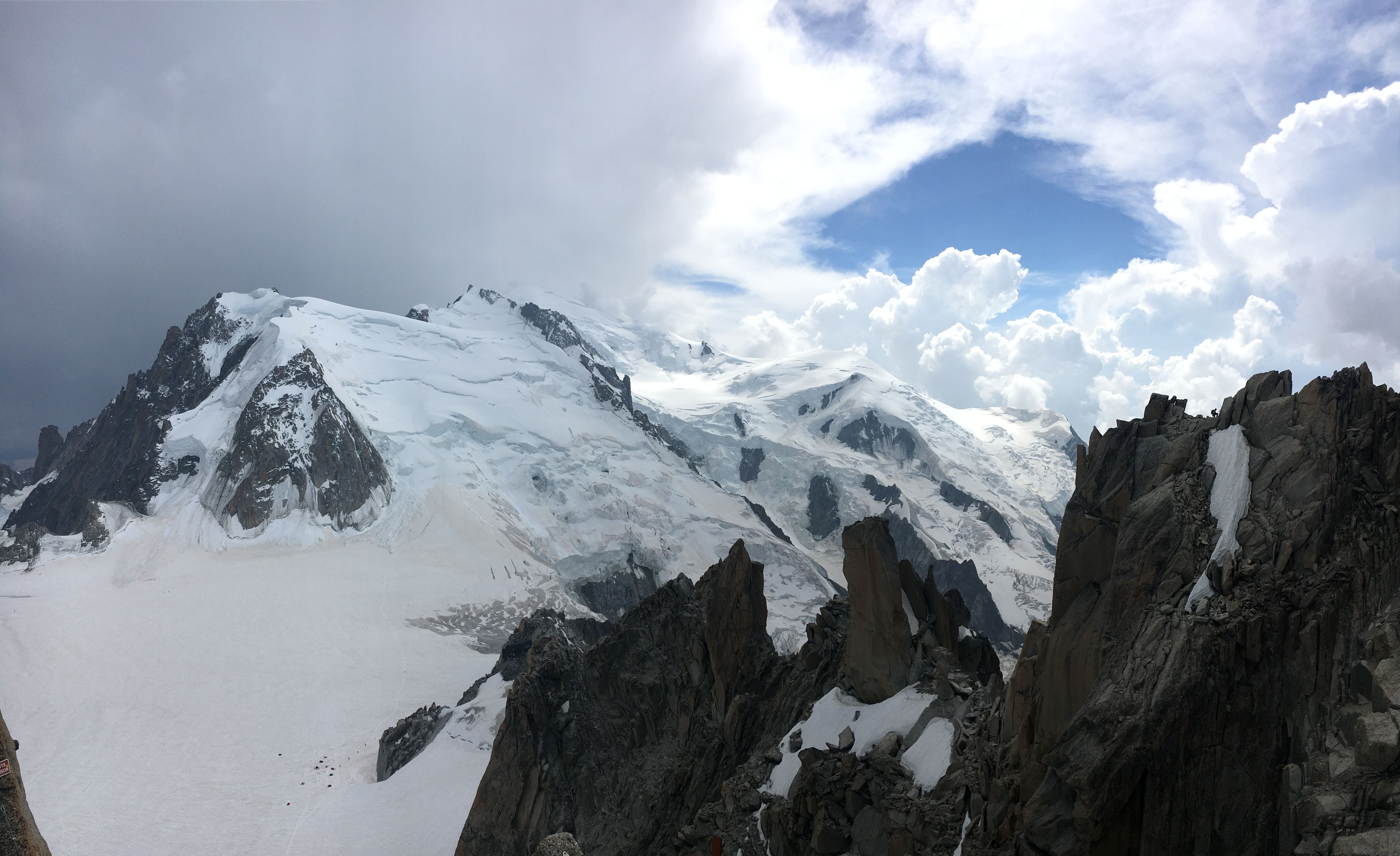 Albert Planas "El cim del Mont Blanc" (Categoria Lleure)