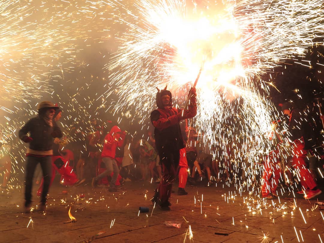 @alexcoiffier "Correfoc  Festa Major 2018, Sant Cugat del Vallès" 