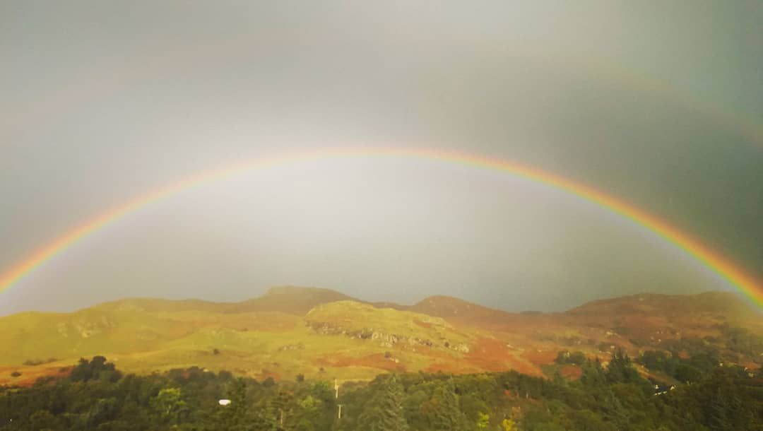 @bu bonic  "Somewhere over the rainbow... Escocia"