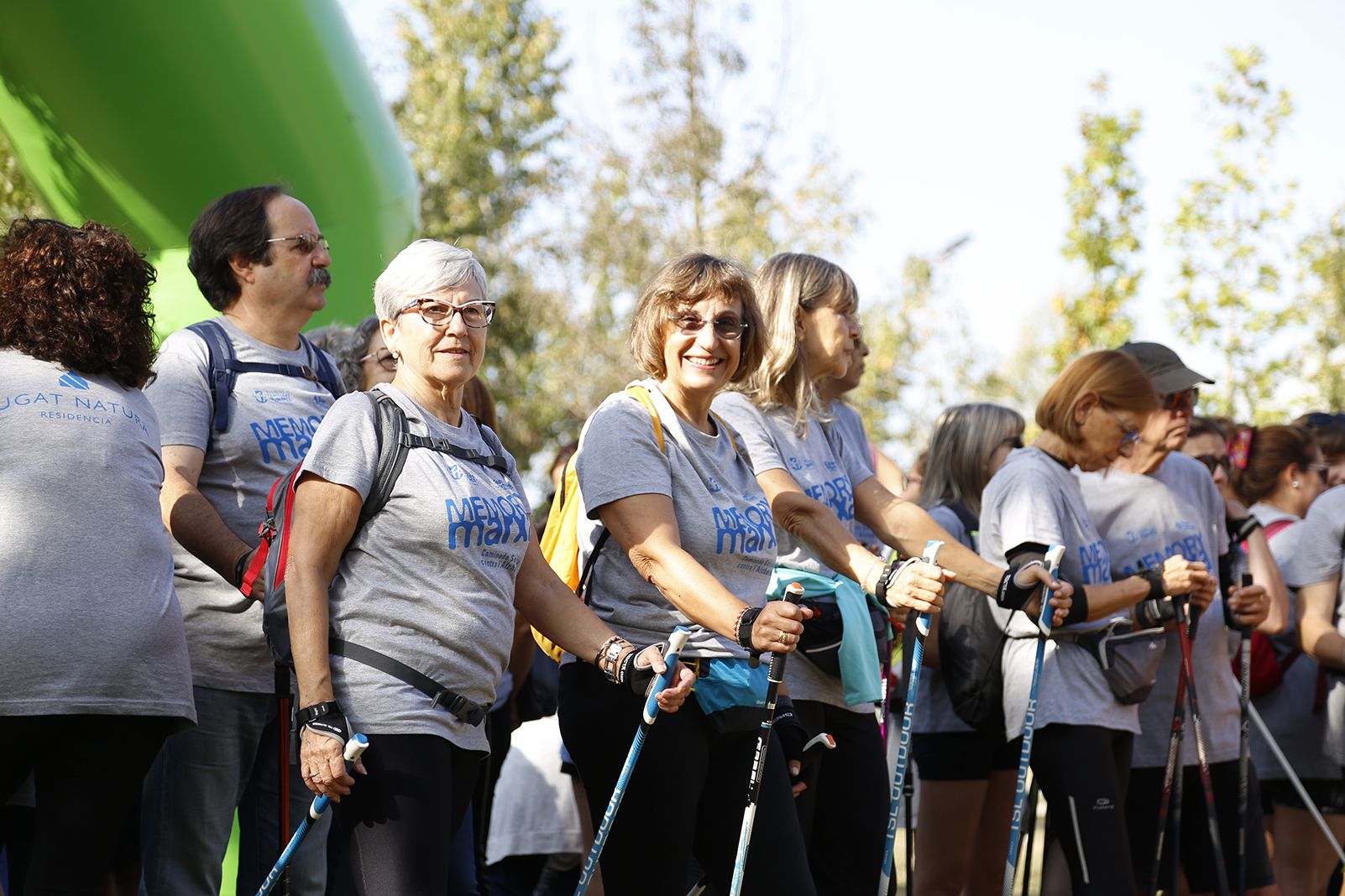 Caminada Amics de Familiars amb Alzheimer "Memori Marxa". FOTO: Anna Bassa