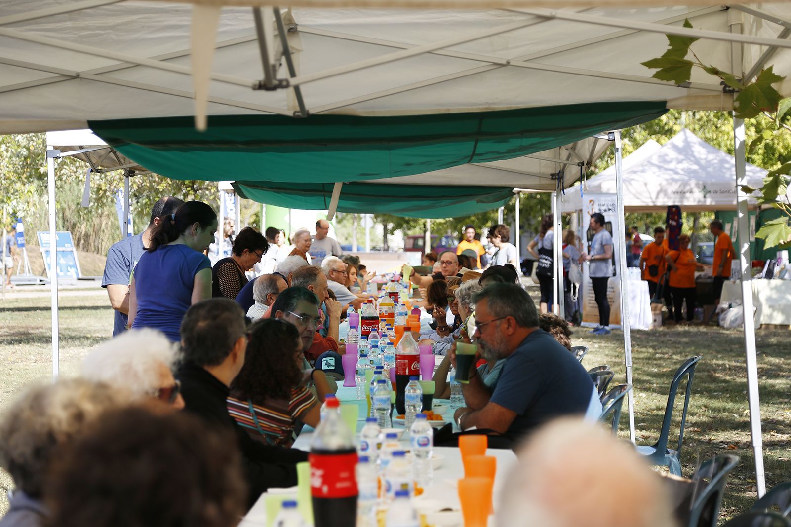 Dinar i concert pels Amics de Familiars amb Alzhaimer. FOTO: Anna Bassa