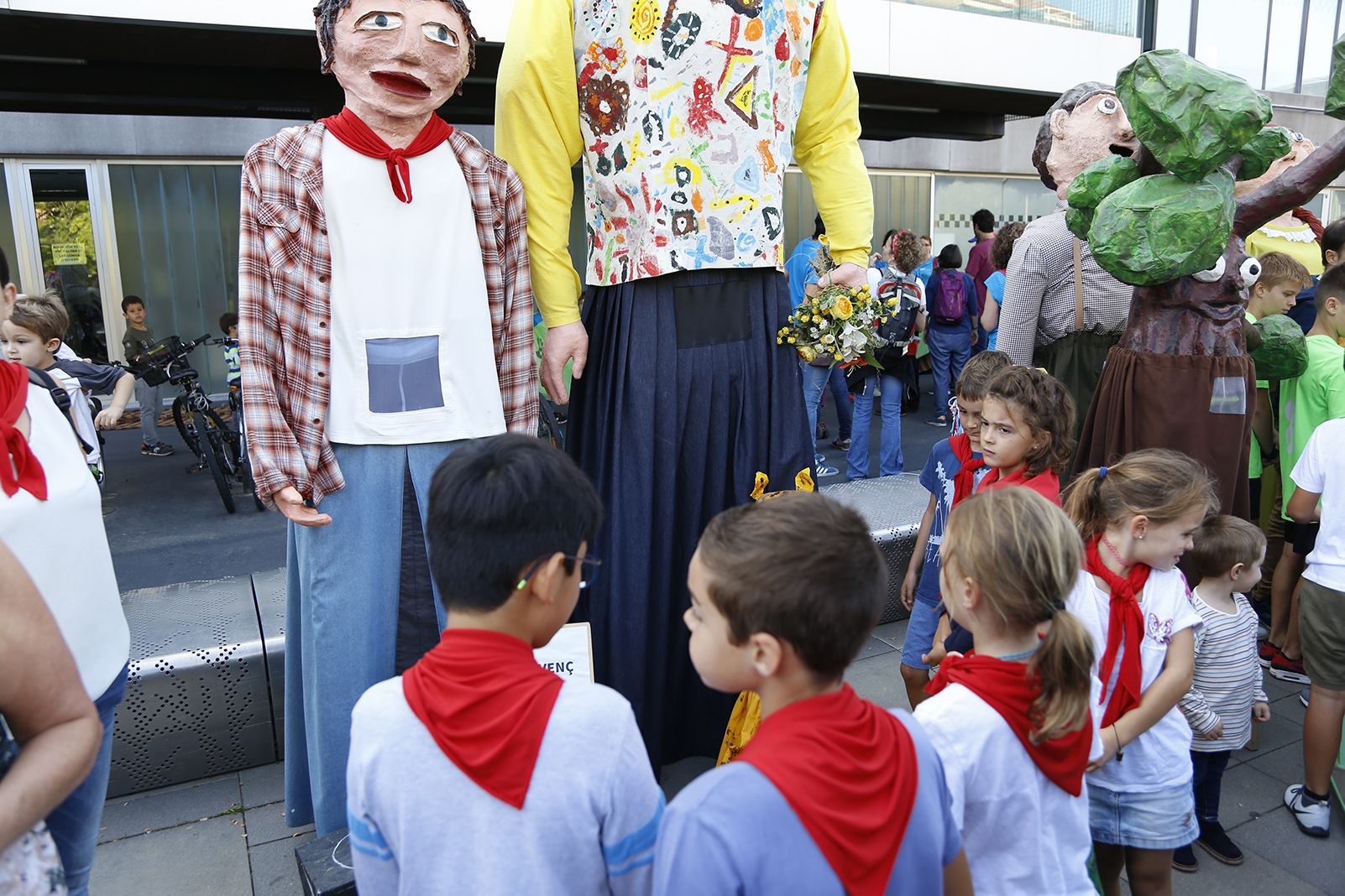 7a edició del Cercavila d'Escoles i Geganters de Sant Cugat. FOTO: Anna Bassa