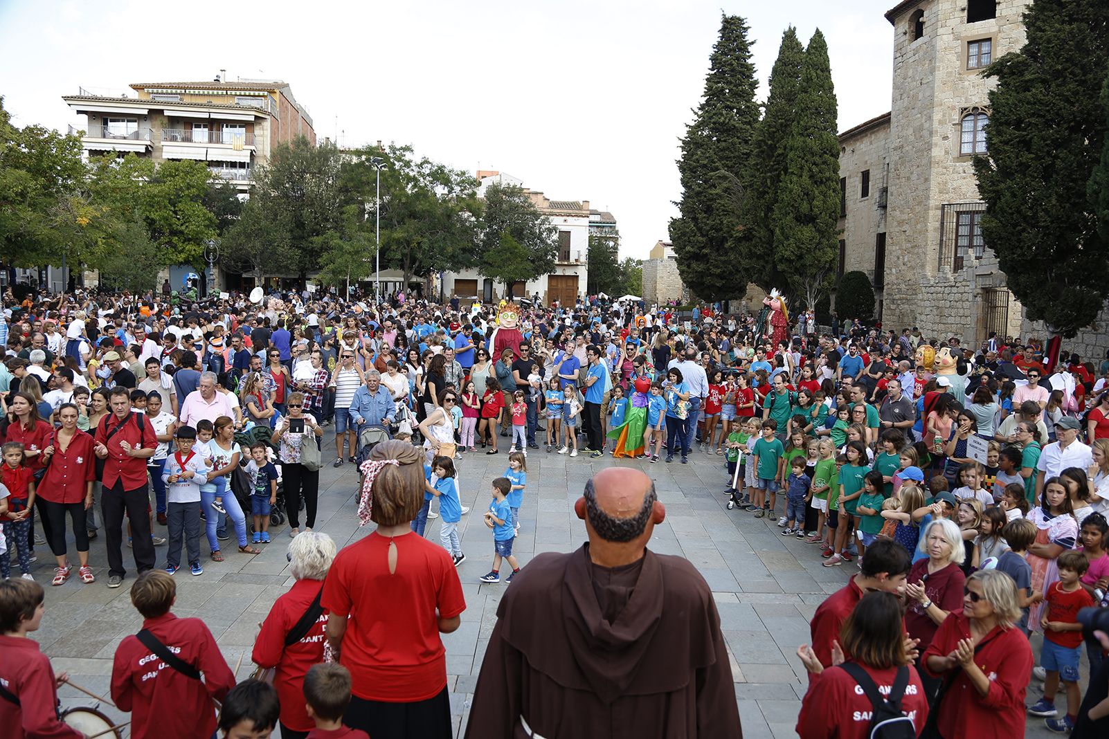 7a edició del Cercavila d'Escoles i Geganters de Sant Cugat. FOTO: Anna Bassa