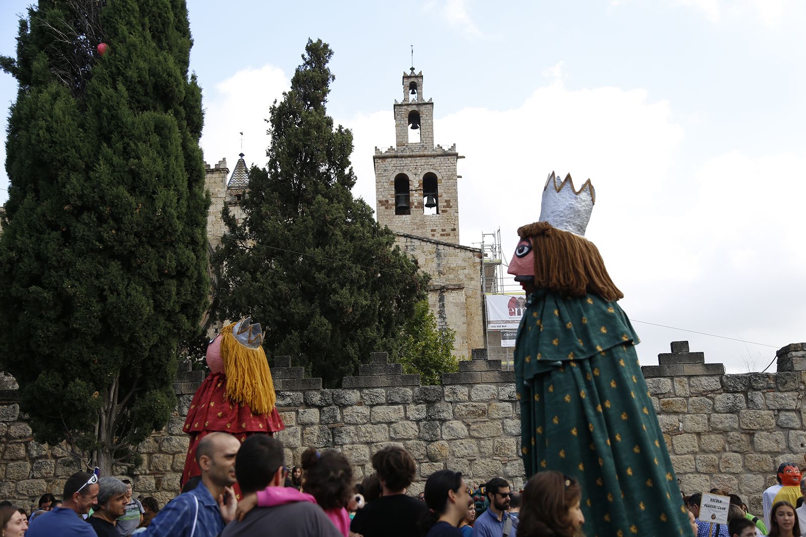 Entrada a la plaça Octavià. FOTO: Anna Bassa