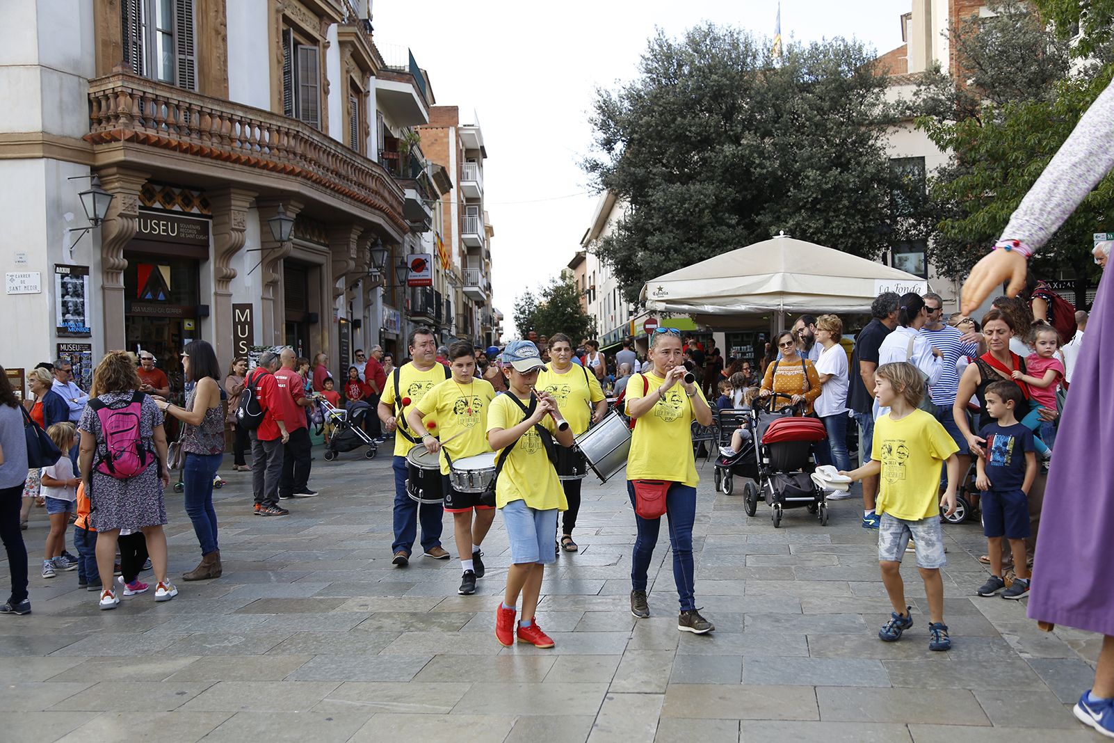 Entrada a la plaça Octavià. FOTO: Anna Bassa