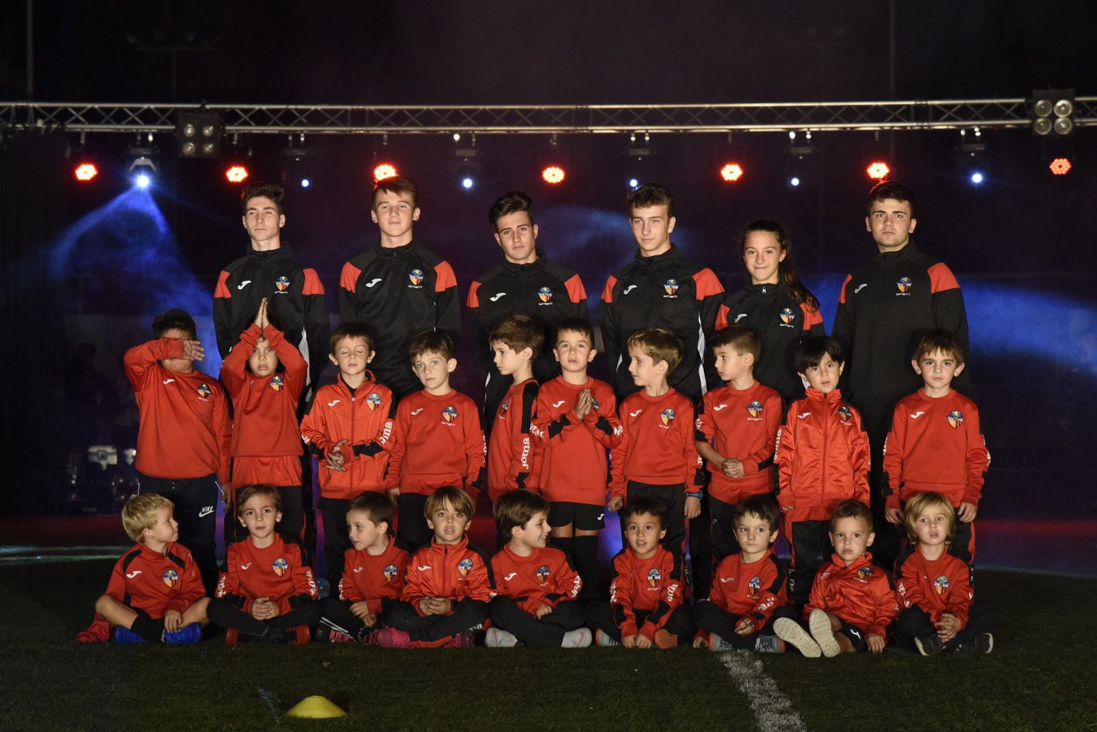 Presentació dels equips de Sant Cugat Futbol Club. Foto: Bernat Millet.