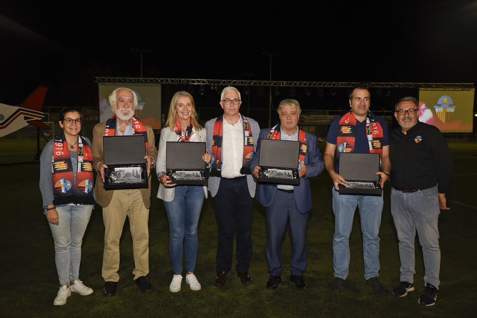 Presentació dels equips de Sant Cugat Futbol Club. Foto: Bernat Millet.