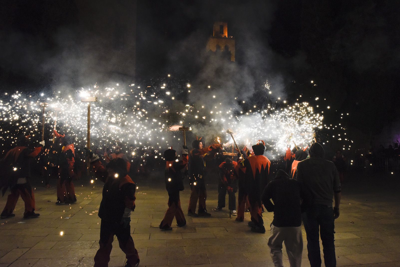 Correfoc de diables a la Festa de Tardor