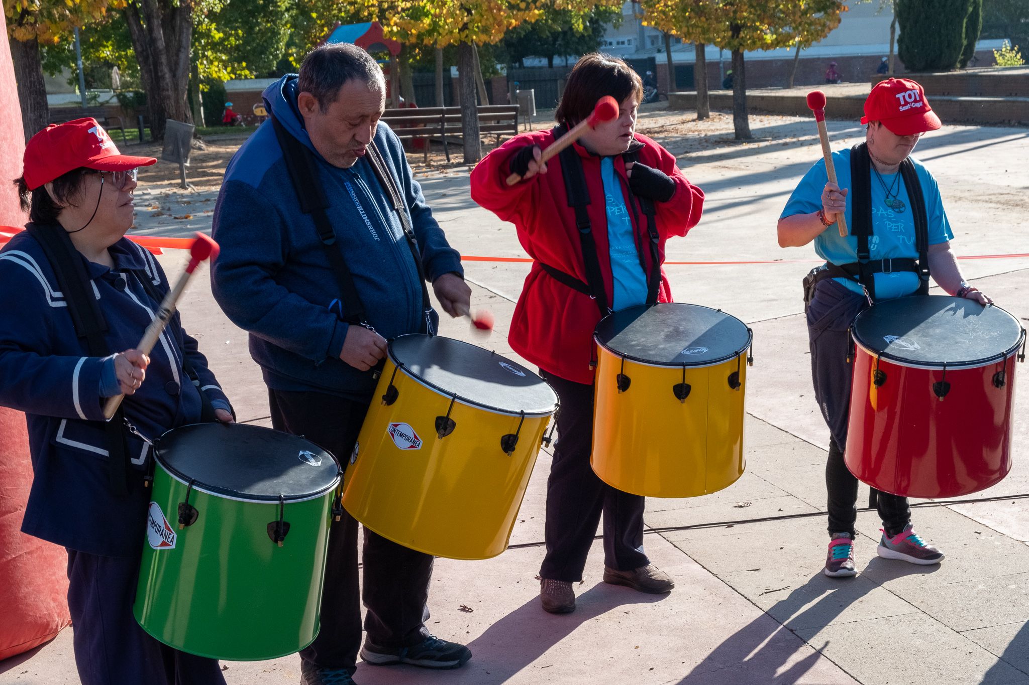 La 2a Marxa solidària 'Pas per tu!'. FOTO: Ale Gómez