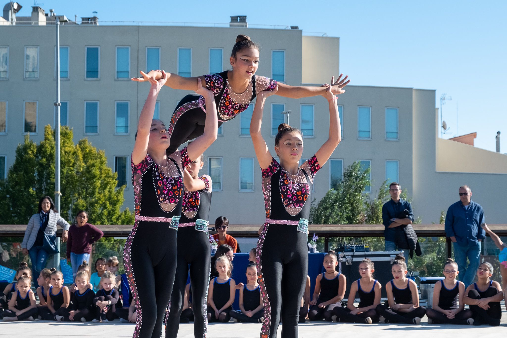 Mostra de Gimnàstica rítmica a la Festa de la Tardor. FOTO: Ale Gómez