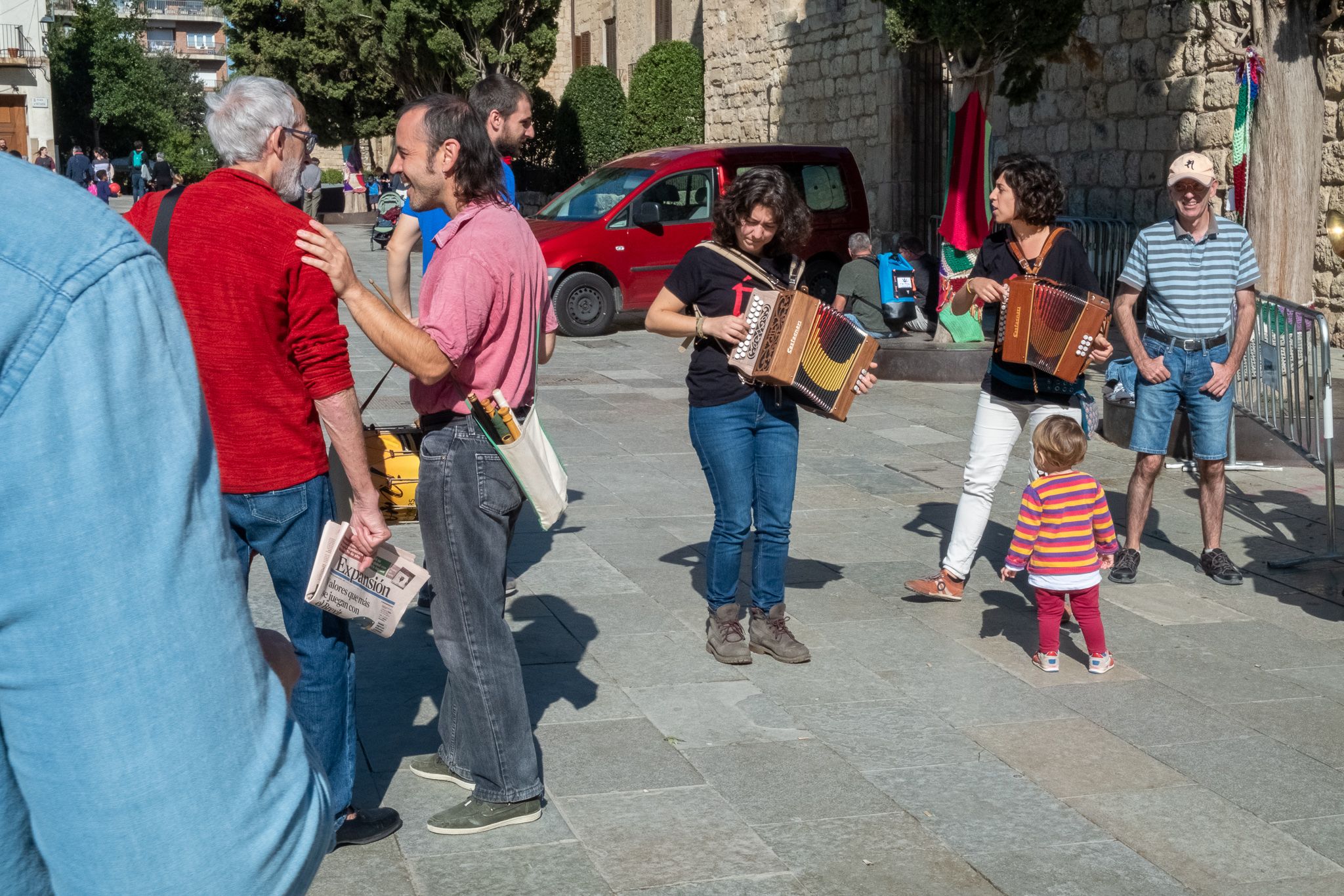 Sarau a la Festa de la Tardor. FOTO: Ale Gómez