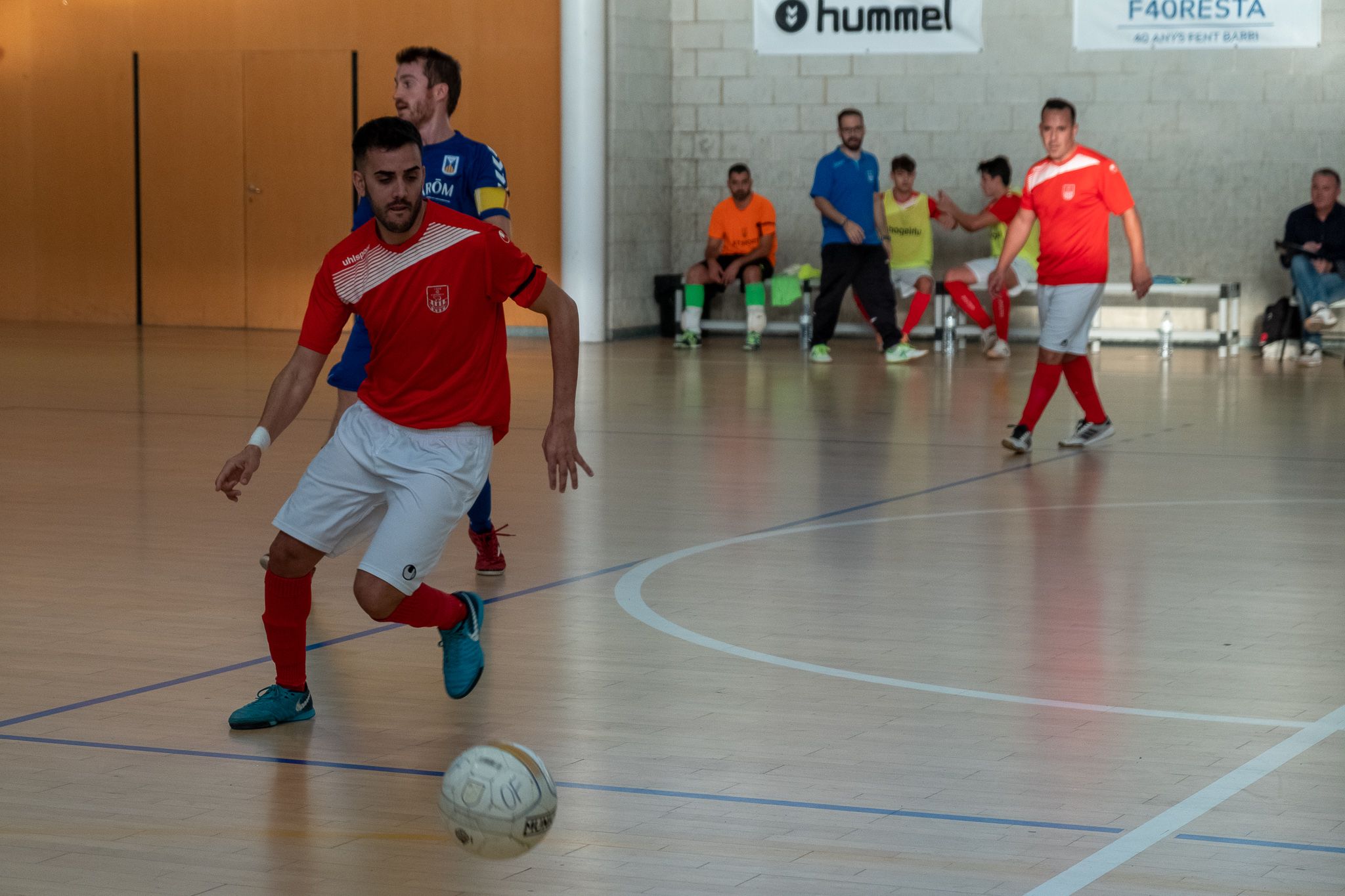 Fútbol sala, partit de lliga, Olimpyc Floresta FS - CE Vacarisses. FOTO: Ale Gómez