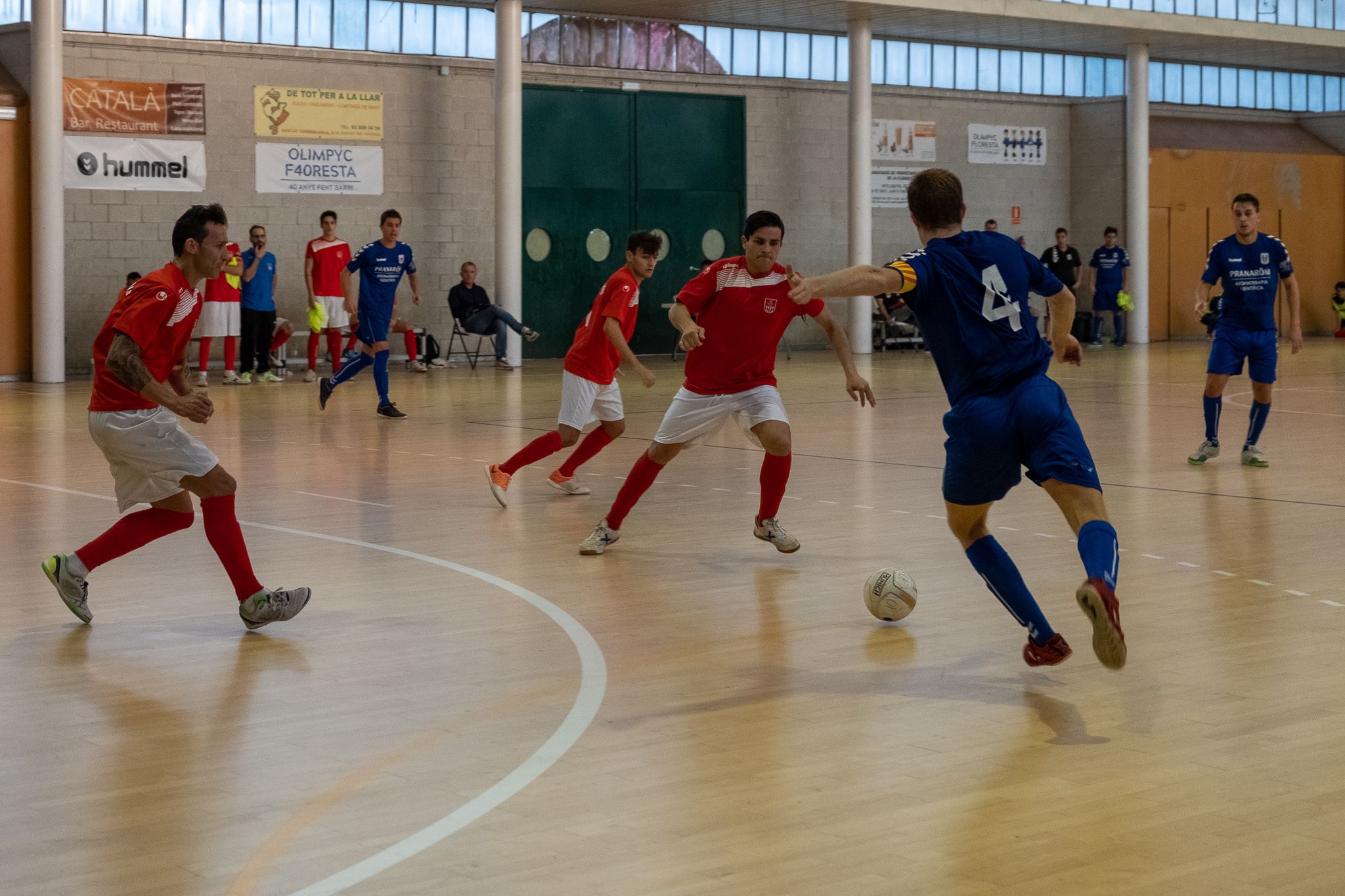 Fútbol sala, partit de lliga, Olimpyc Floresta FS - CE Vacarisses. FOTO: Ale Gómez