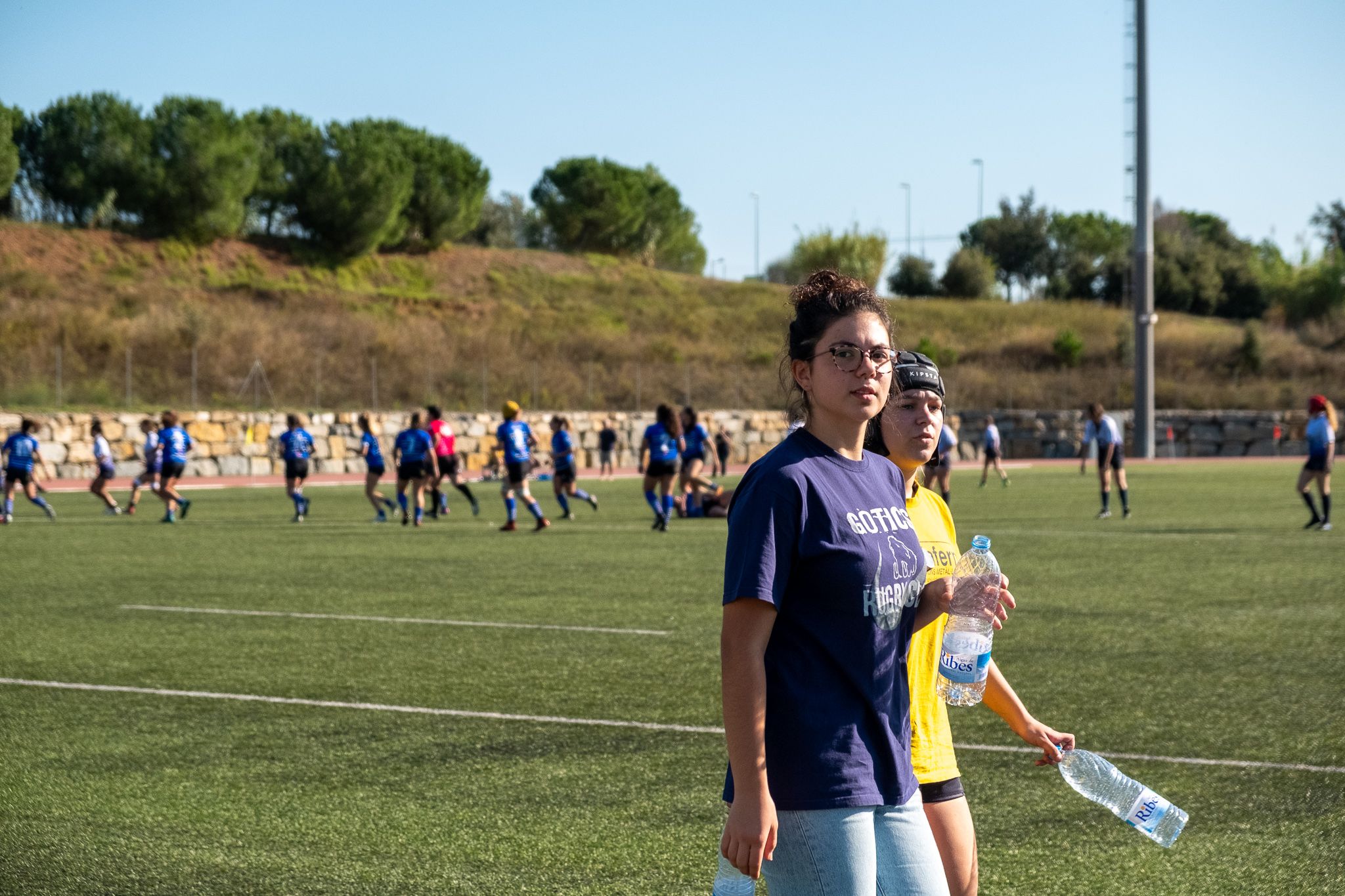 Rugbi femení, partit de lliga, CR Sant Cugat - Gòtics RC. FOTO: Ale Gómez