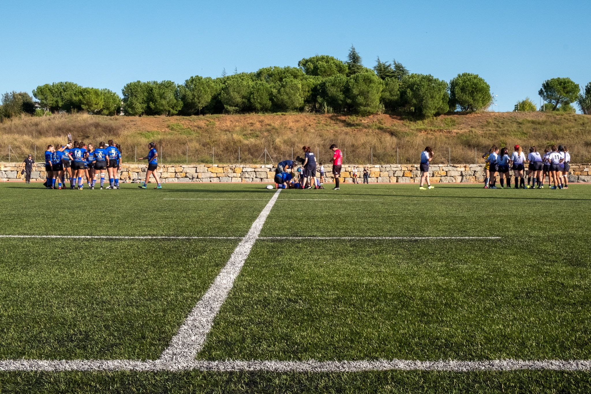 Rugbi femení, partit de lliga, CR Sant Cugat - Gòtics RC. FOTO: Ale Gómez