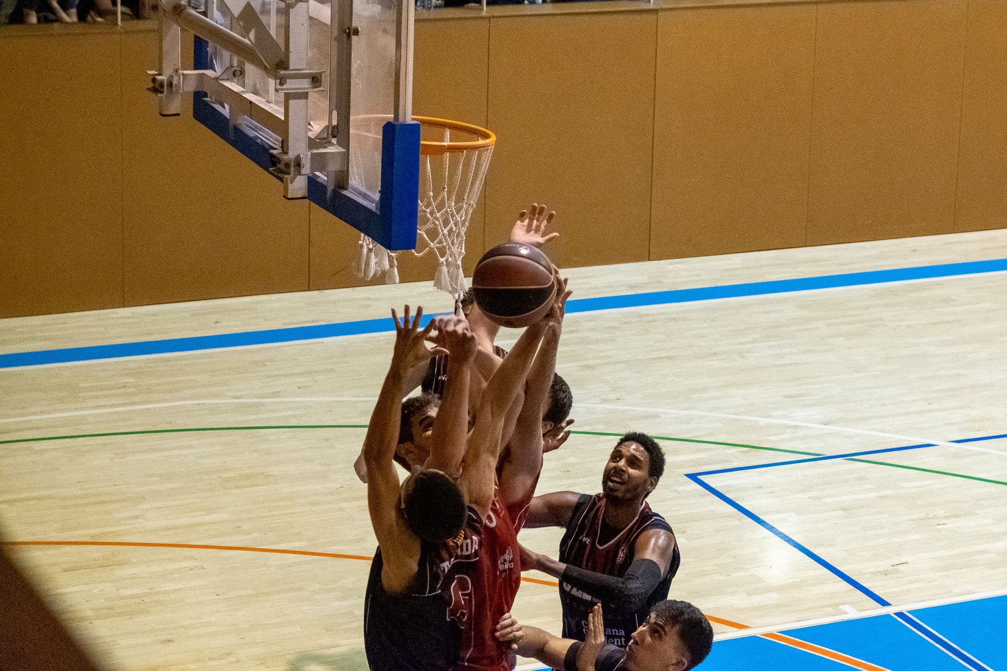 Bàsquet masculí, partit de lliga, UE Sant Cugat - CB Alpicat. FOTO: Ale Gómez