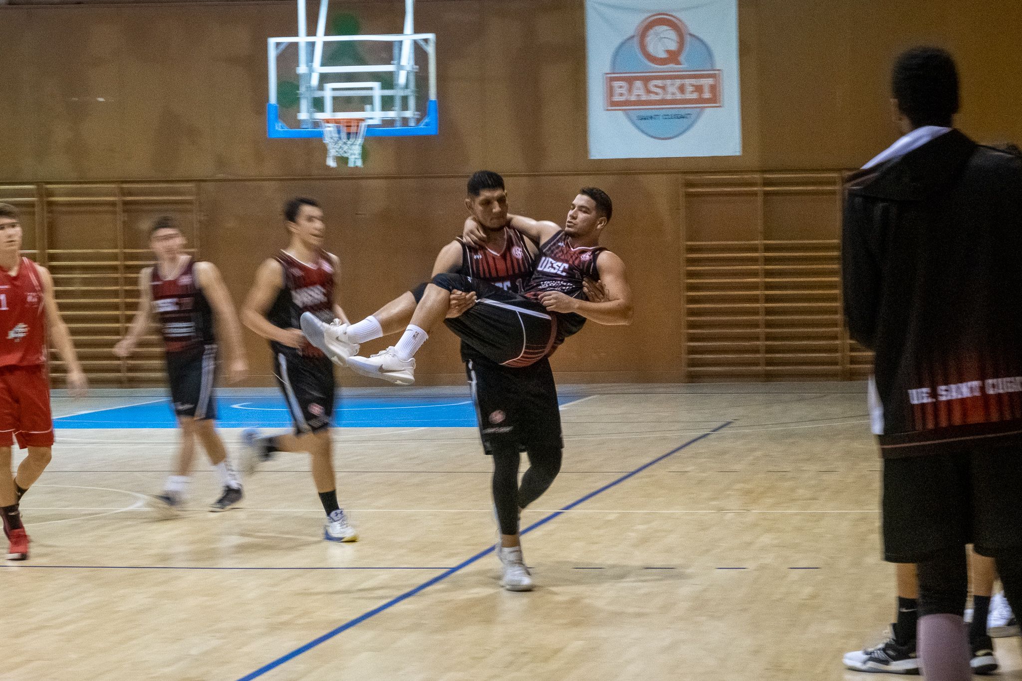 Bàsquet masculí, partit de lliga, UE Sant Cugat - CB Alpicat. FOTO: Ale Gómez