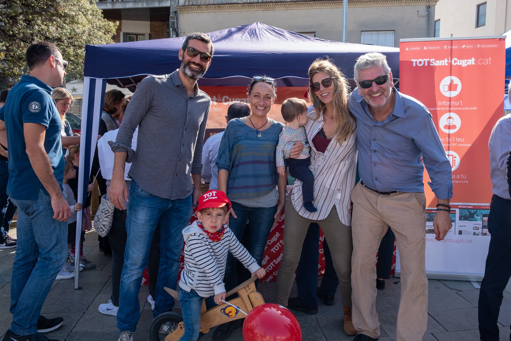 L'estant del TOT a la Festa de la Tardor. FOTO: Ale Gómez