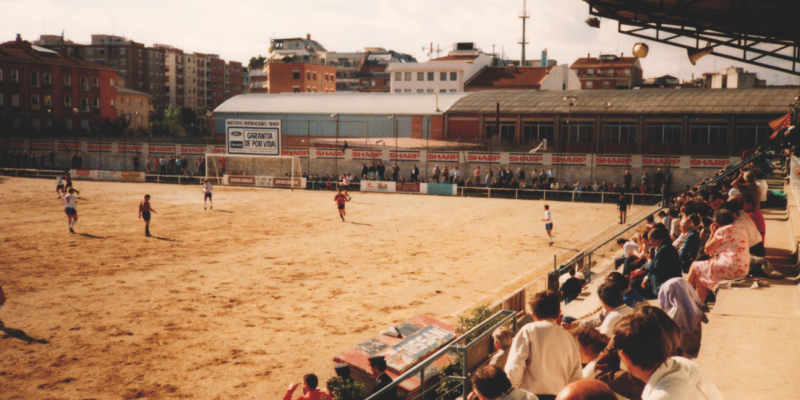 L'antic camp de futbol de la rambla del Celler. FOTO: Arxiu