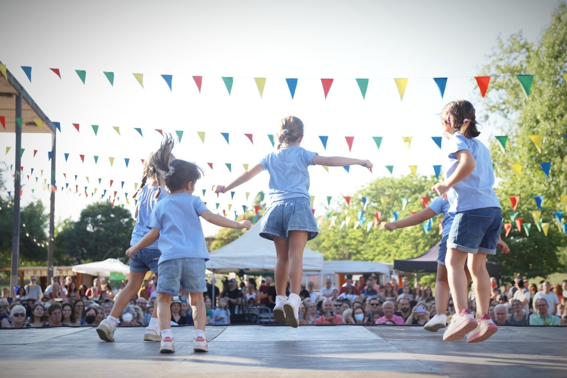 Danses urbanes de l'Escola Sant Cugat per Festa Major. FOTO: Anna Bassa