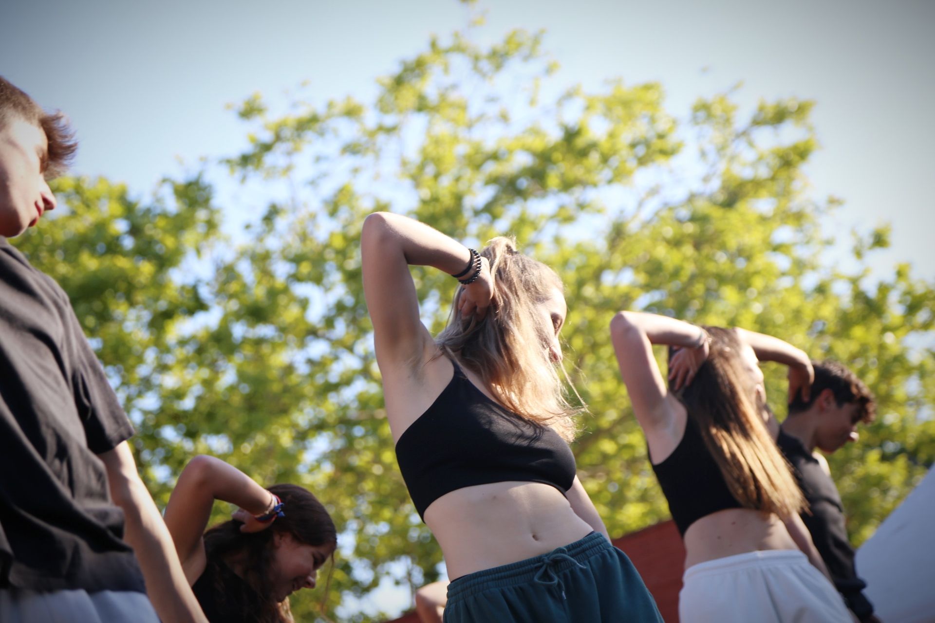 Danses urbanes de l'Escola Sant Cugat per Festa Major. FOTO: Anna Bassa