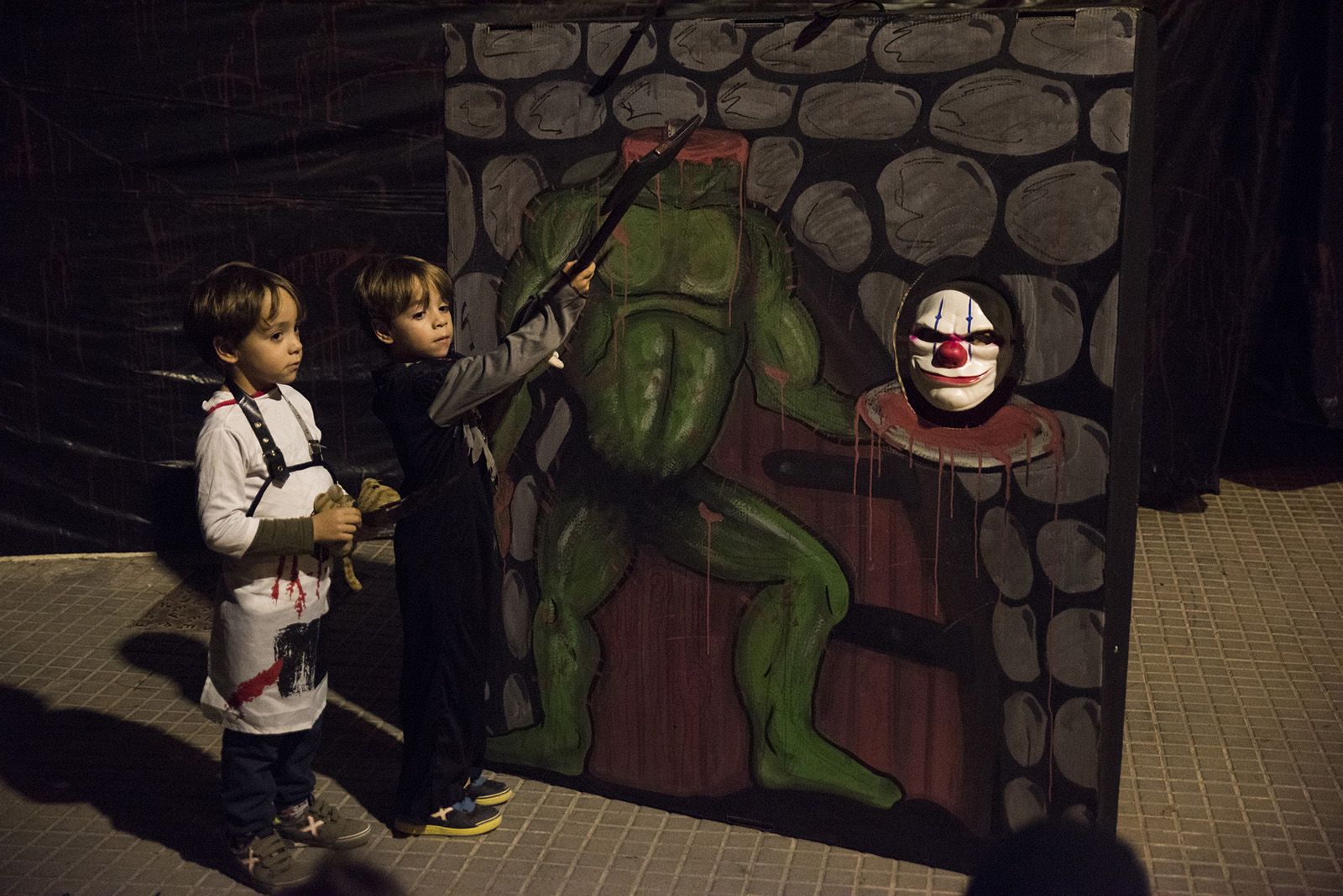 Halloween a Les Planes. FOTO: Bernat Millet.