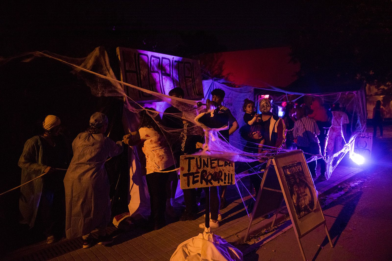 Halloween a Les Planes. FOTO: Bernat Millet.