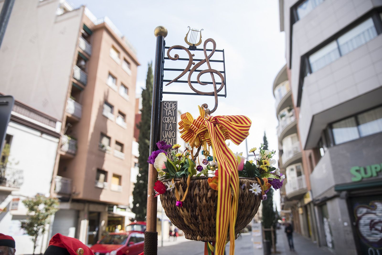 Cantada de Caramelles de la Societat Coral La Unió Santcugatenca. FOTO: Bernat Millet.