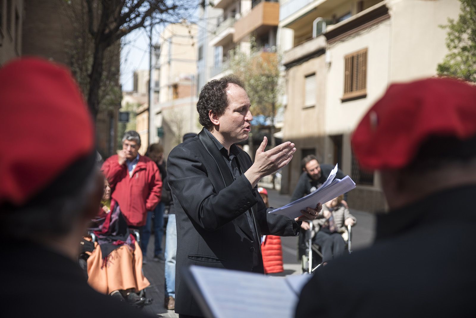 Cantada de Caramelles de la Societat Coral La Unió Santcugatenca. FOTO: Bernat Millet.