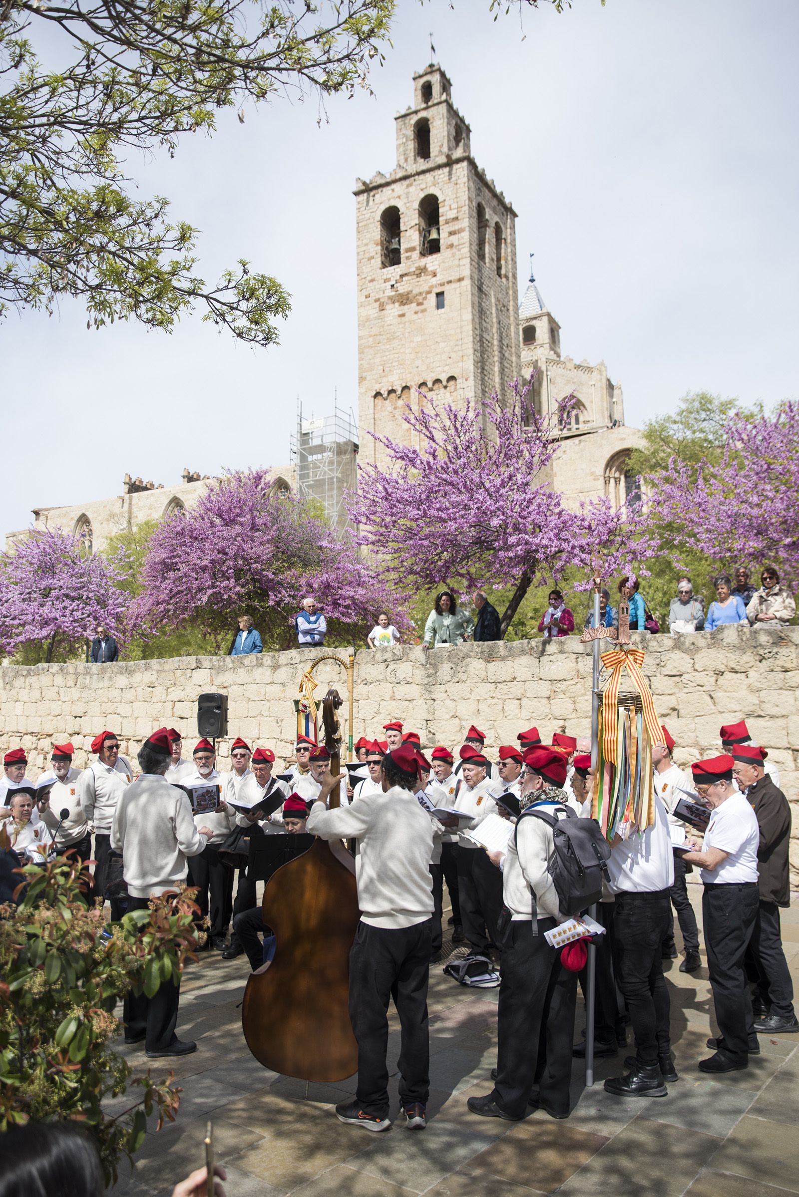 Cantada de Caramelles de la Societat Coral La Lira. FOTO: Bernat Millet.