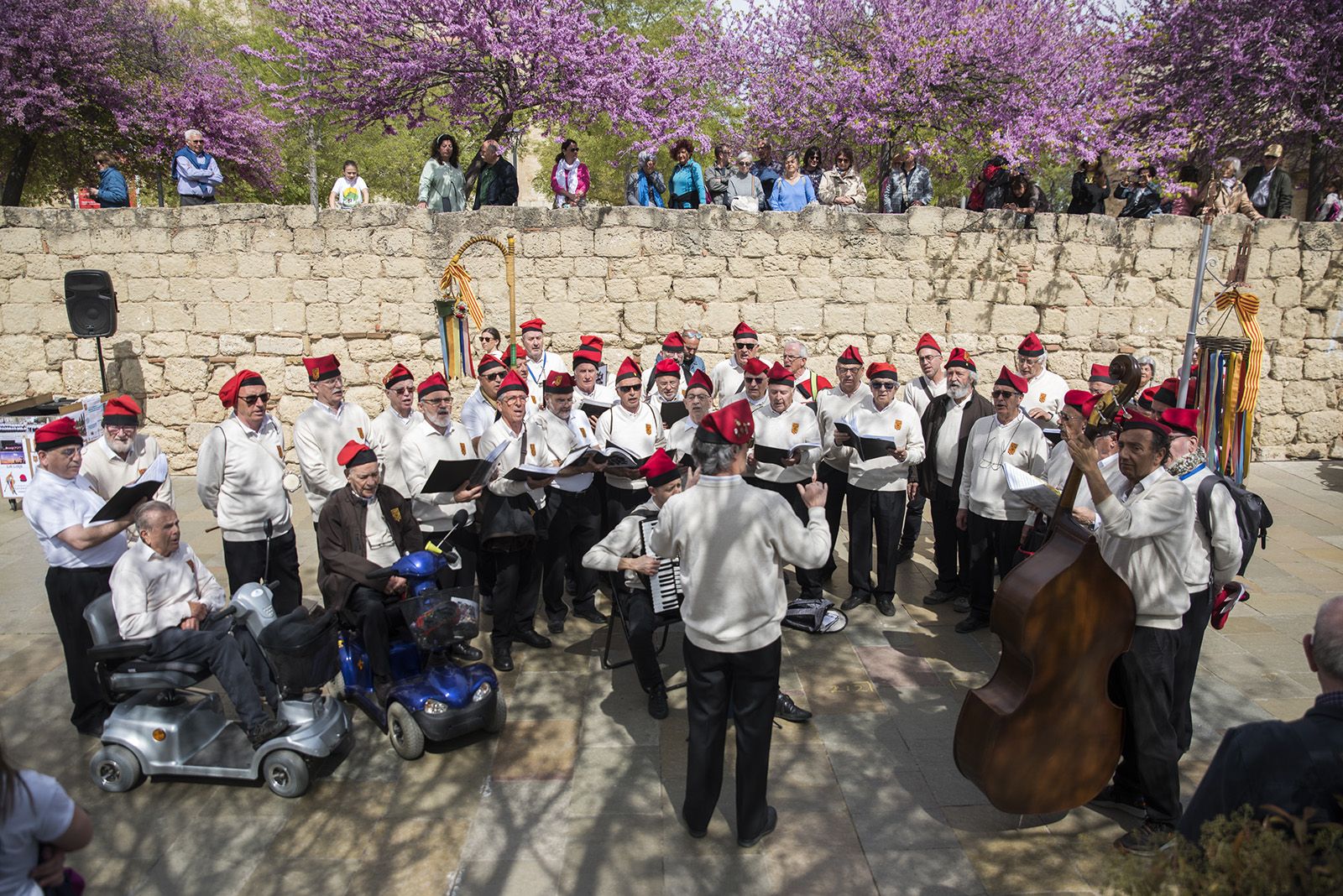 Cantada de Caramelles de la Societat Coral La Lira. FOTO: Bernat Millet.