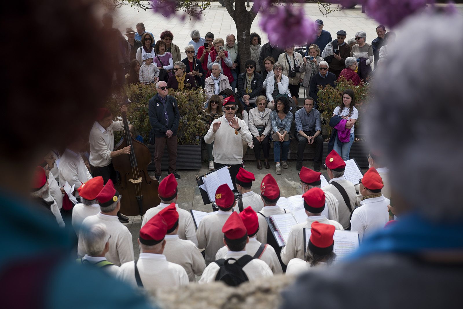 Cantada de Caramelles de la Societat Coral La Lira. FOTO: Bernat Millet.