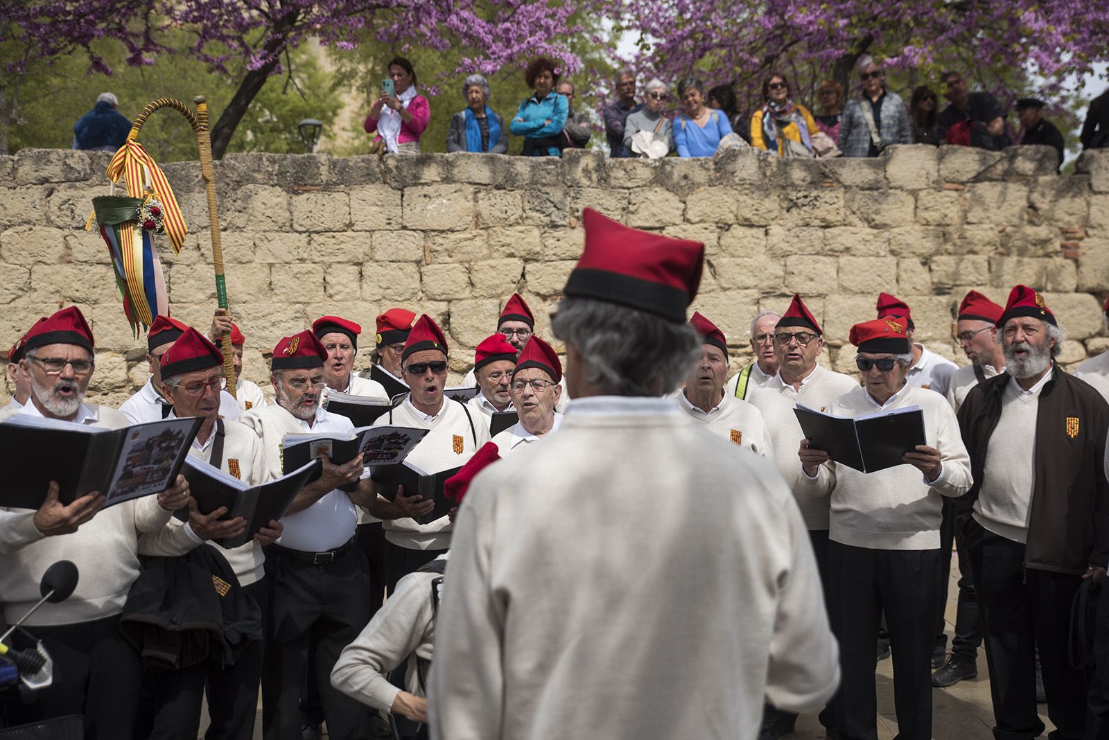 Cantada de Caramelles de la Societat Coral La Lira. FOTO: Bernat Millet.