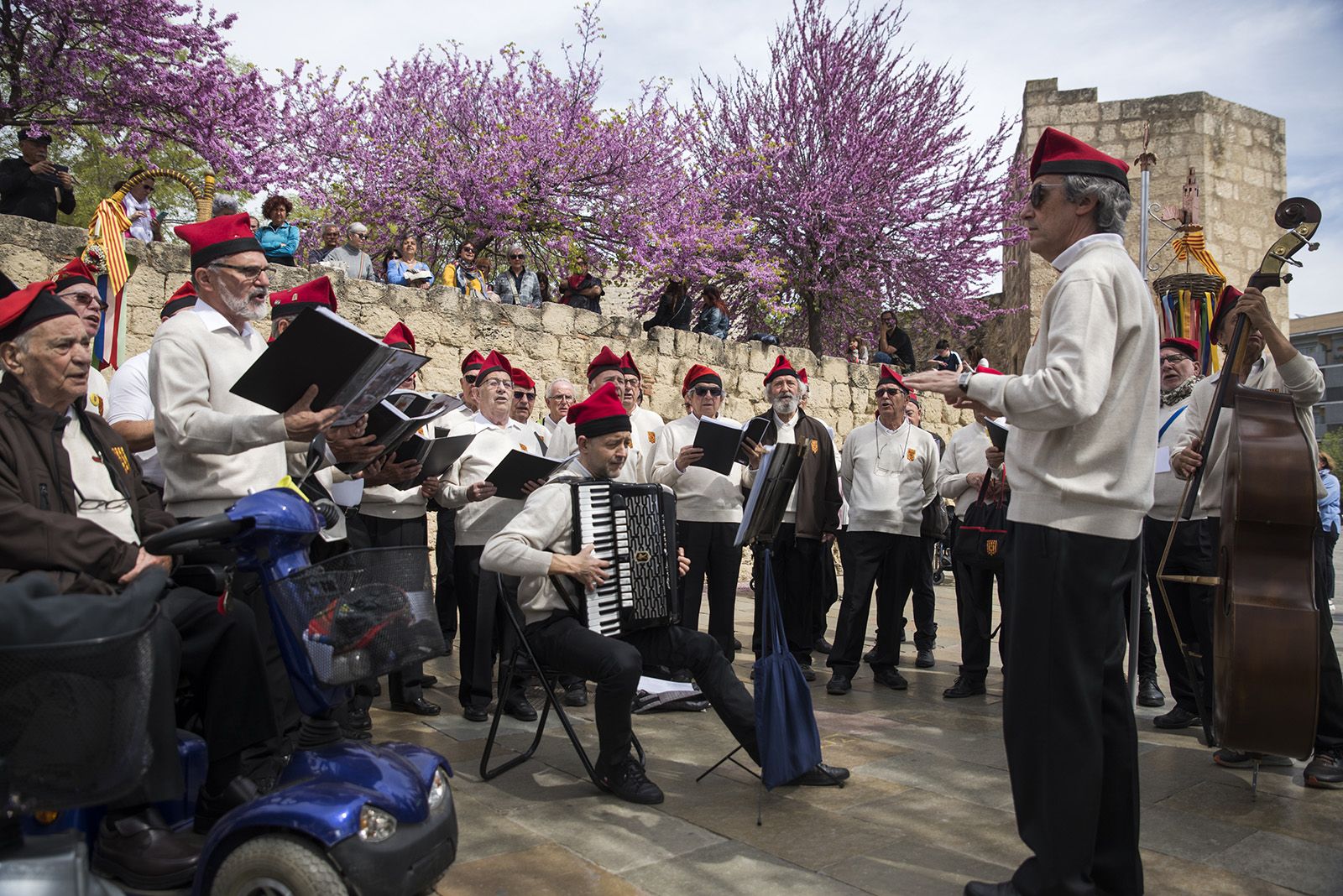 Cantada de Caramelles de la Societat Coral La Lira. FOTO: Bernat Millet.