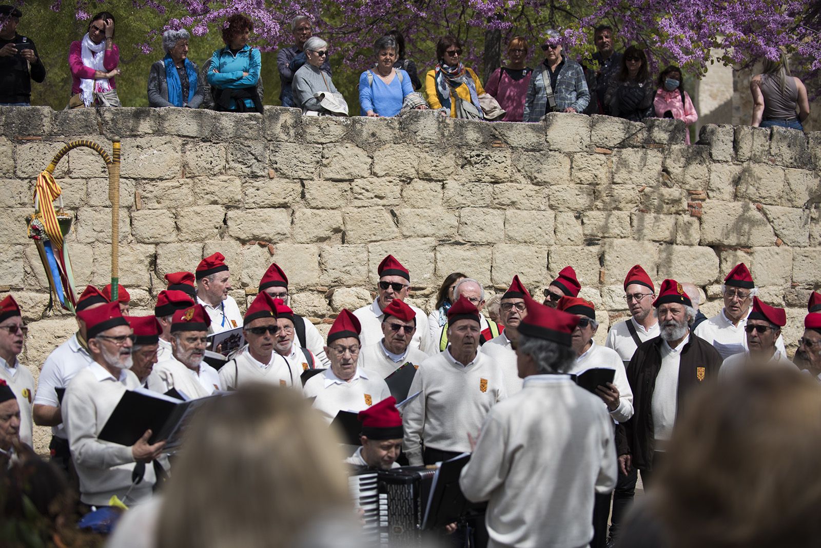 Cantada de Caramelles de la Societat Coral La Lira. FOTO: Bernat Millet.