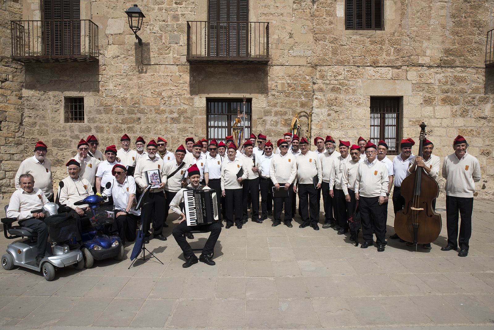 Cantada de Caramelles de la Societat Coral La Lira. FOTO: Bernat Millet.