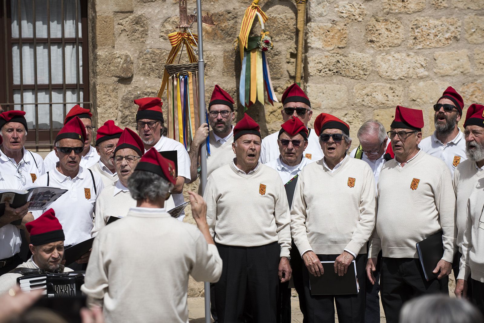 Cantada de Caramelles de la Societat Coral La Lira. FOTO: Bernat Millet.