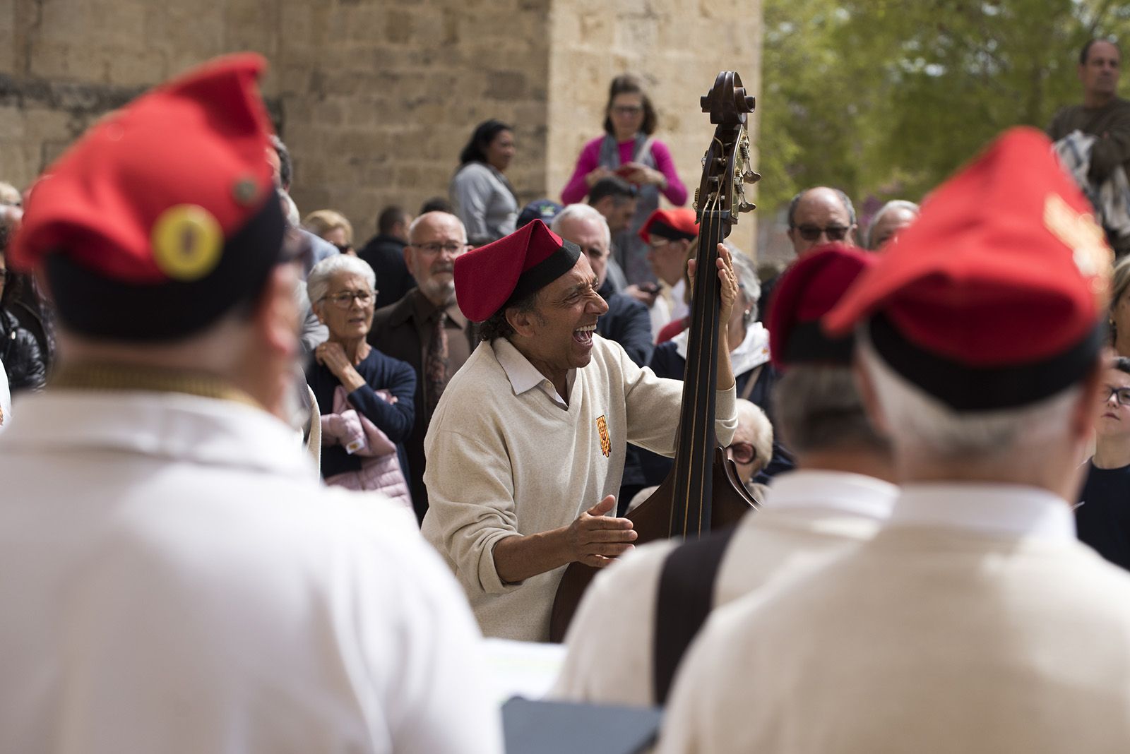 Cantada de Caramelles de la Societat Coral La Lira. FOTO: Bernat Millet.