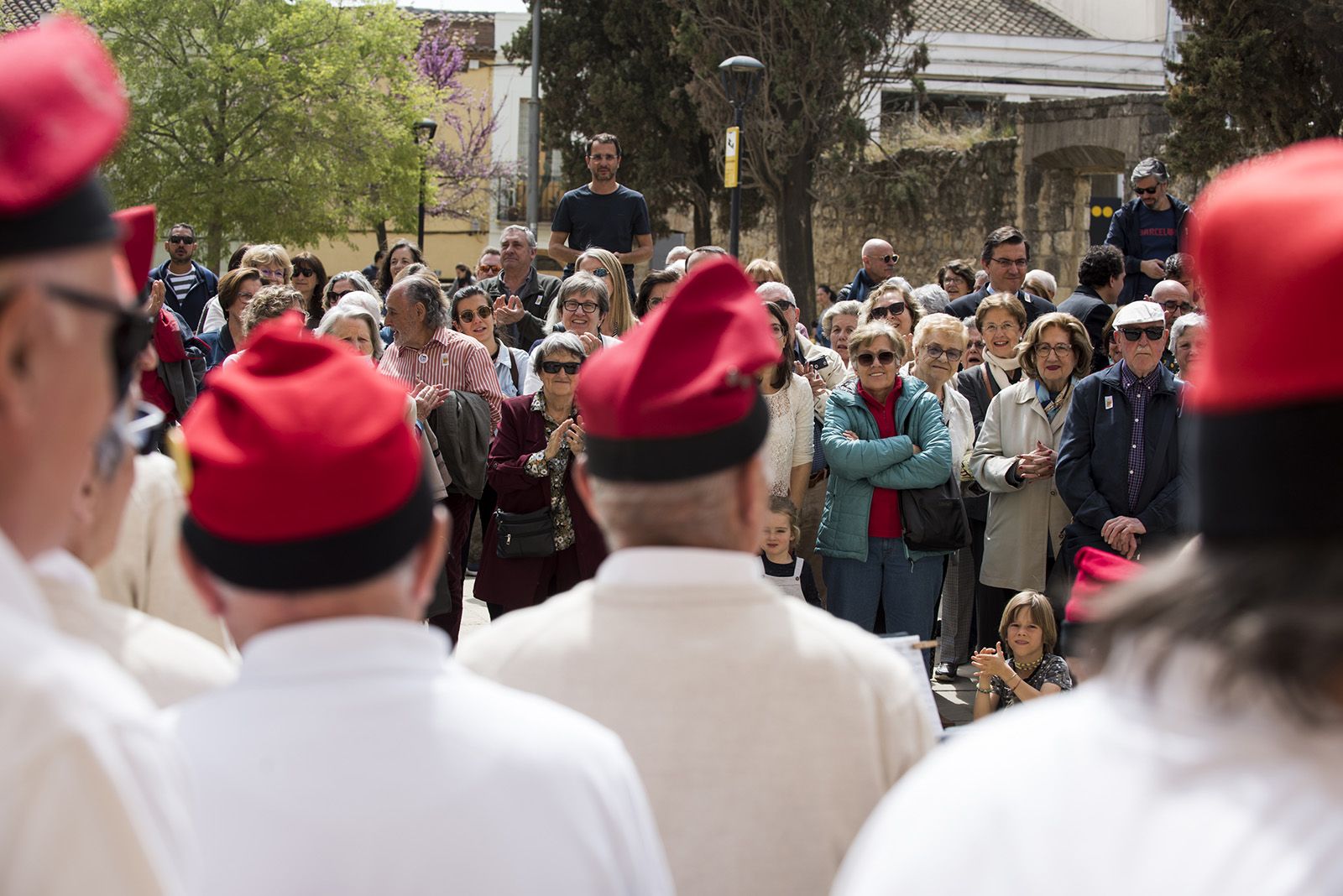 Cantada de Caramelles de la Societat Coral La Lira. FOTO: Bernat Millet.