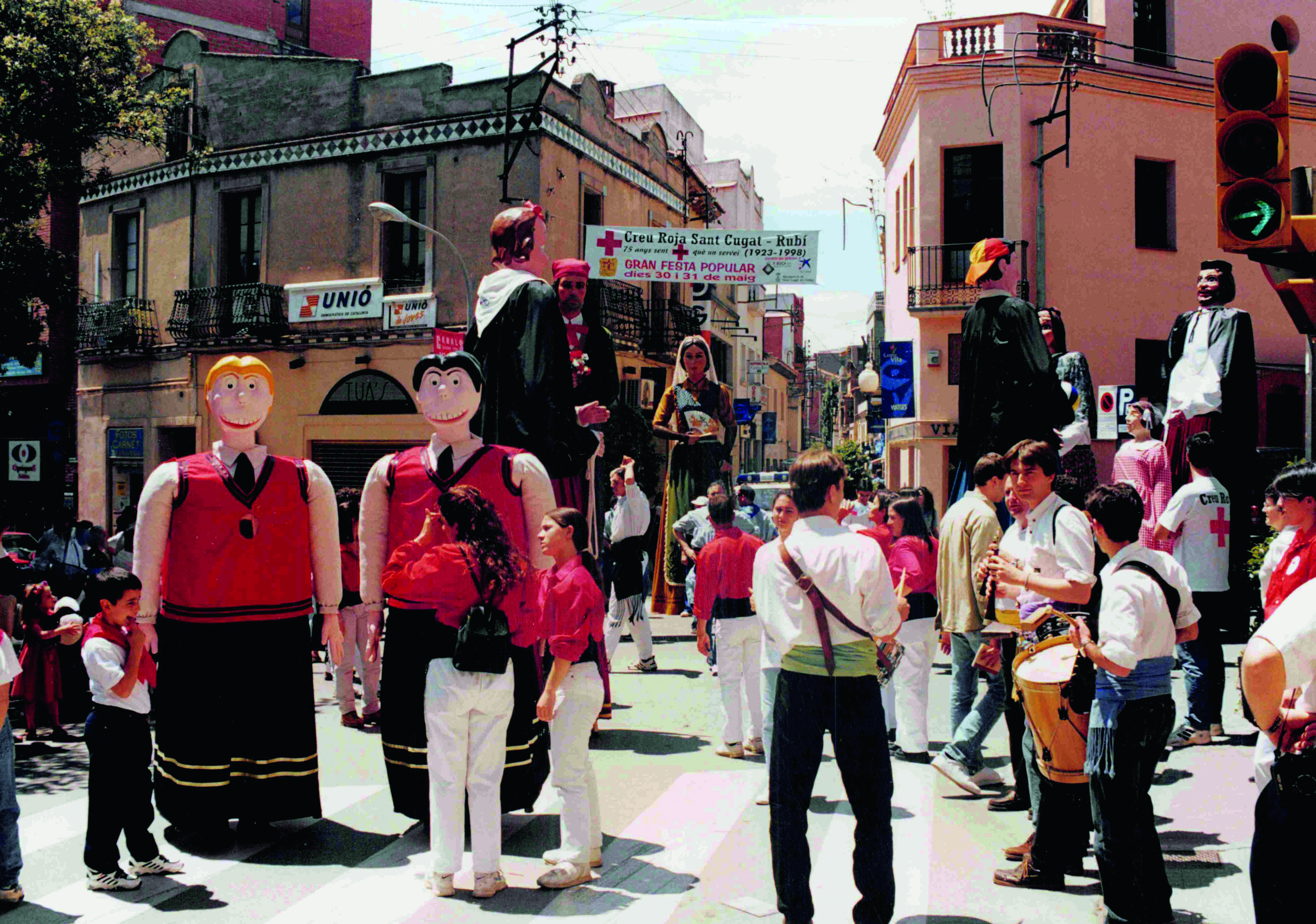 75è aniversari de la Creu Roja l'any 1998. Foto: Creu Roja