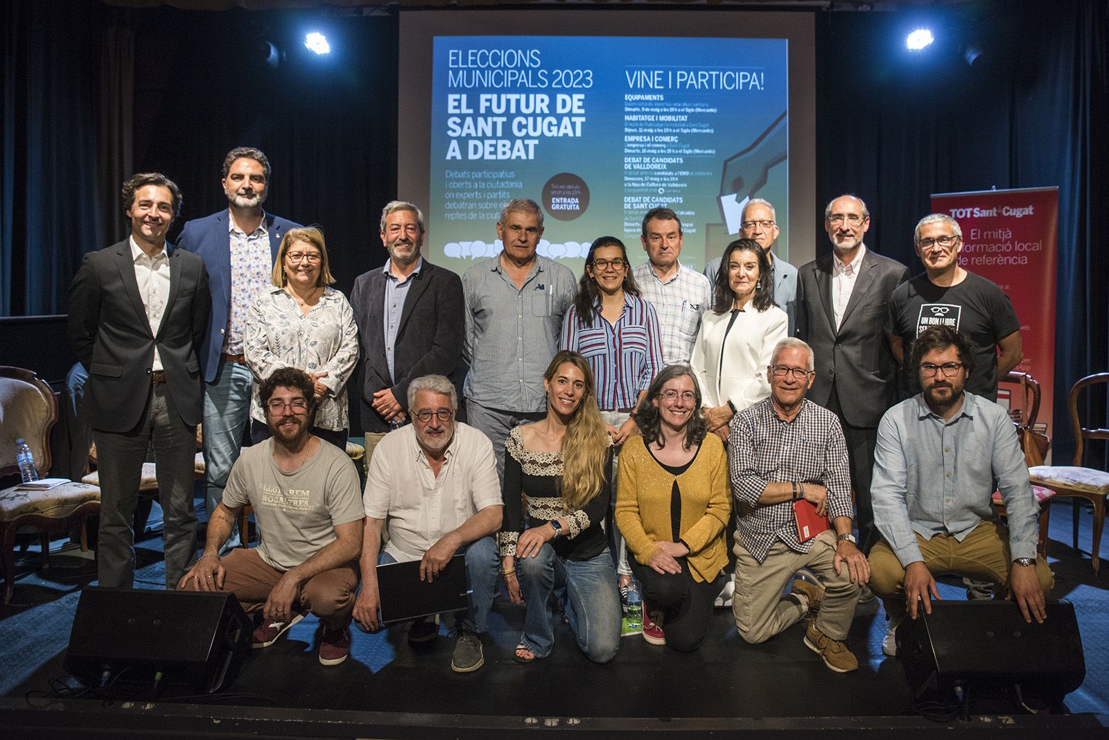 Eleccions municipals 2023 el futur de Sant Cugat a debat. Equipaments. FOTO: Bernat Millet.