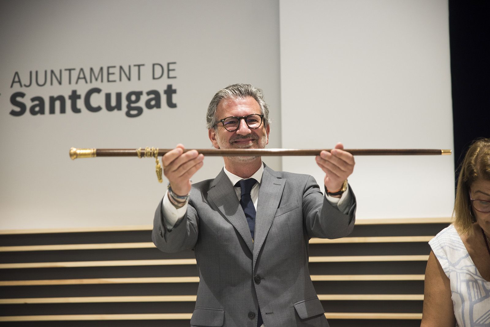 Josep Maria Vallès alcalde de Sant Cugat del Vallès. FOTO: Bernat Millet.