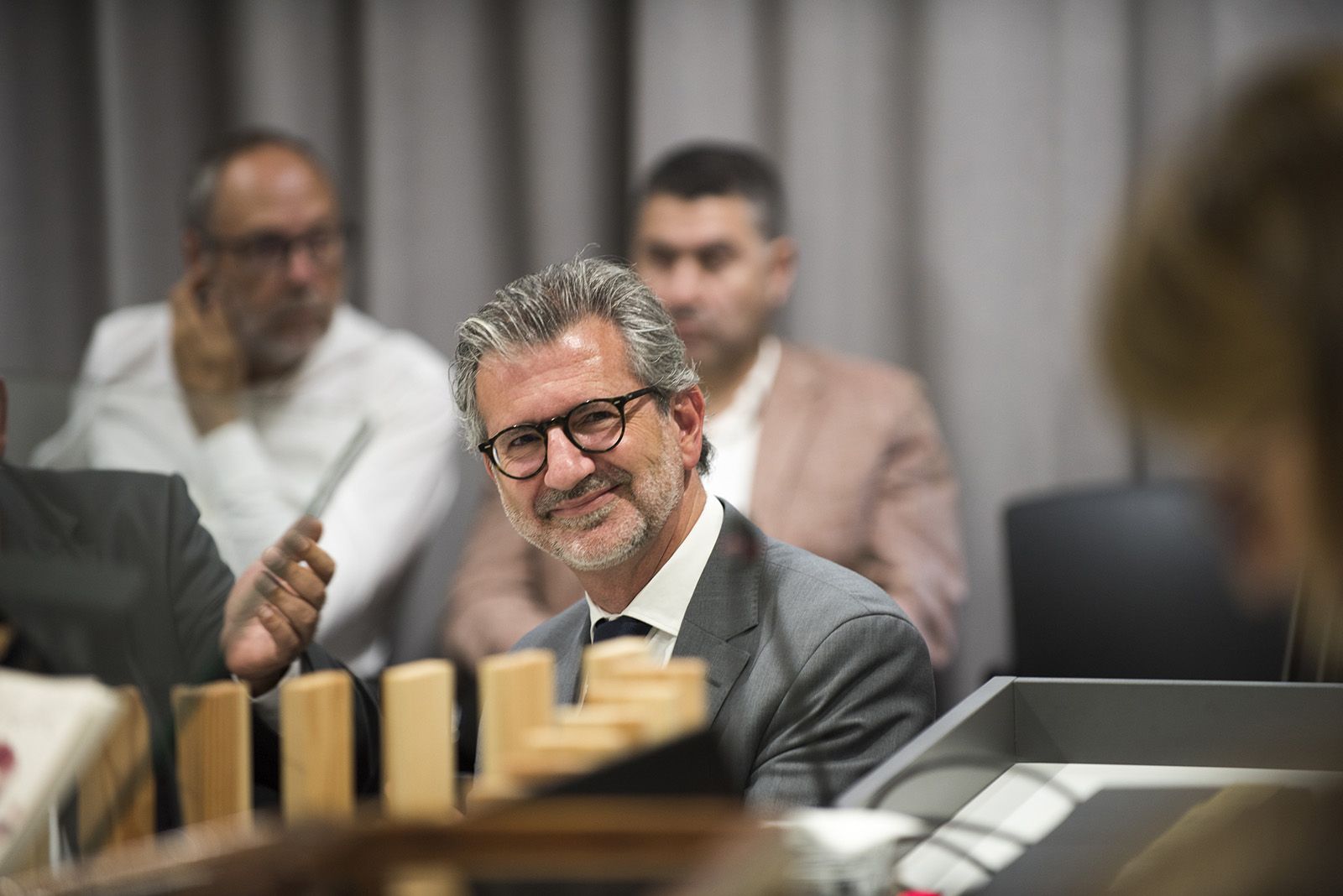 Josep Maria Vallès alcalde de Sant Cugat del Vallès. FOTO: Bernat Millet.