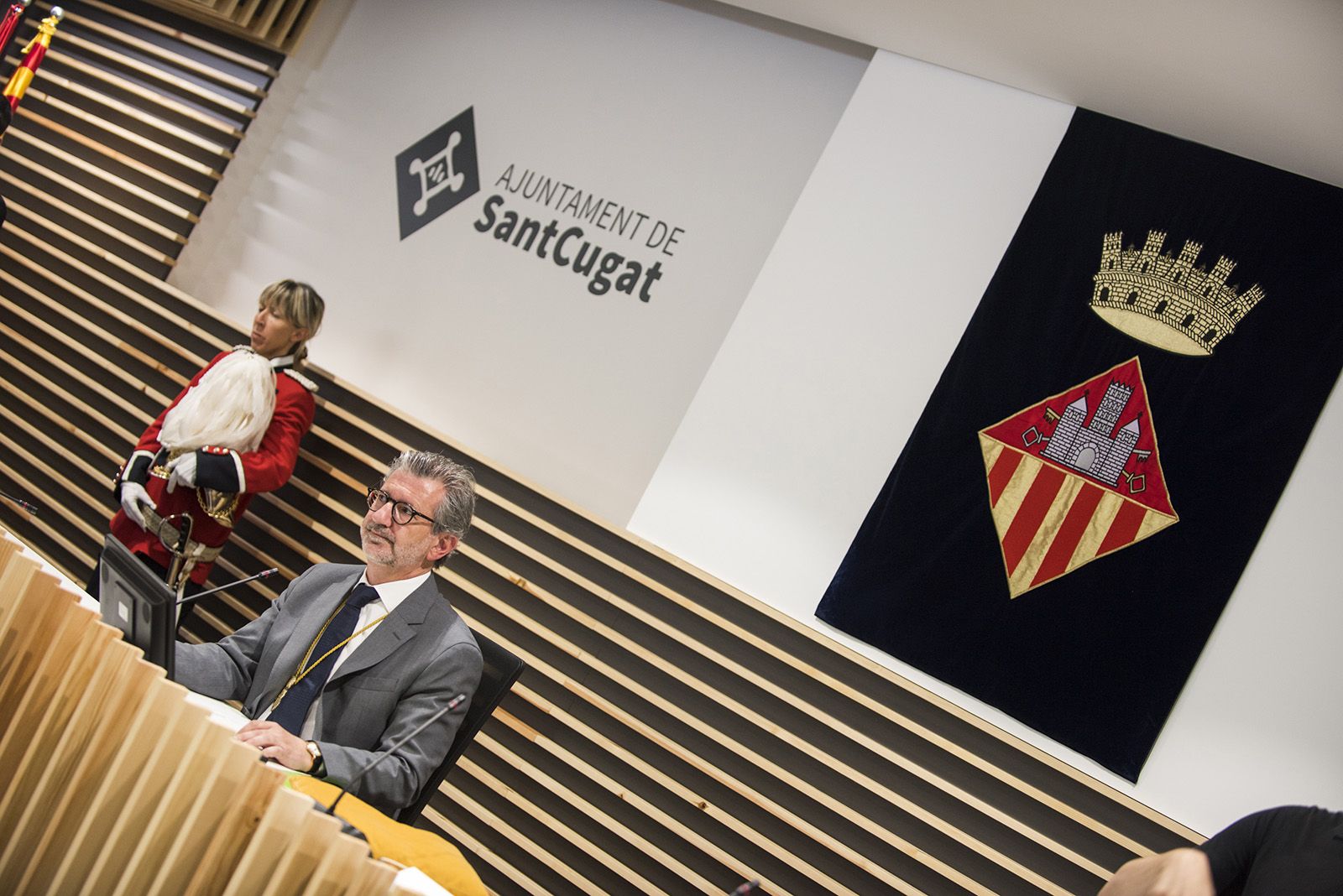 Josep Maria Vallès alcalde de Sant Cugat del Vallès. FOTO: Bernat Millet.